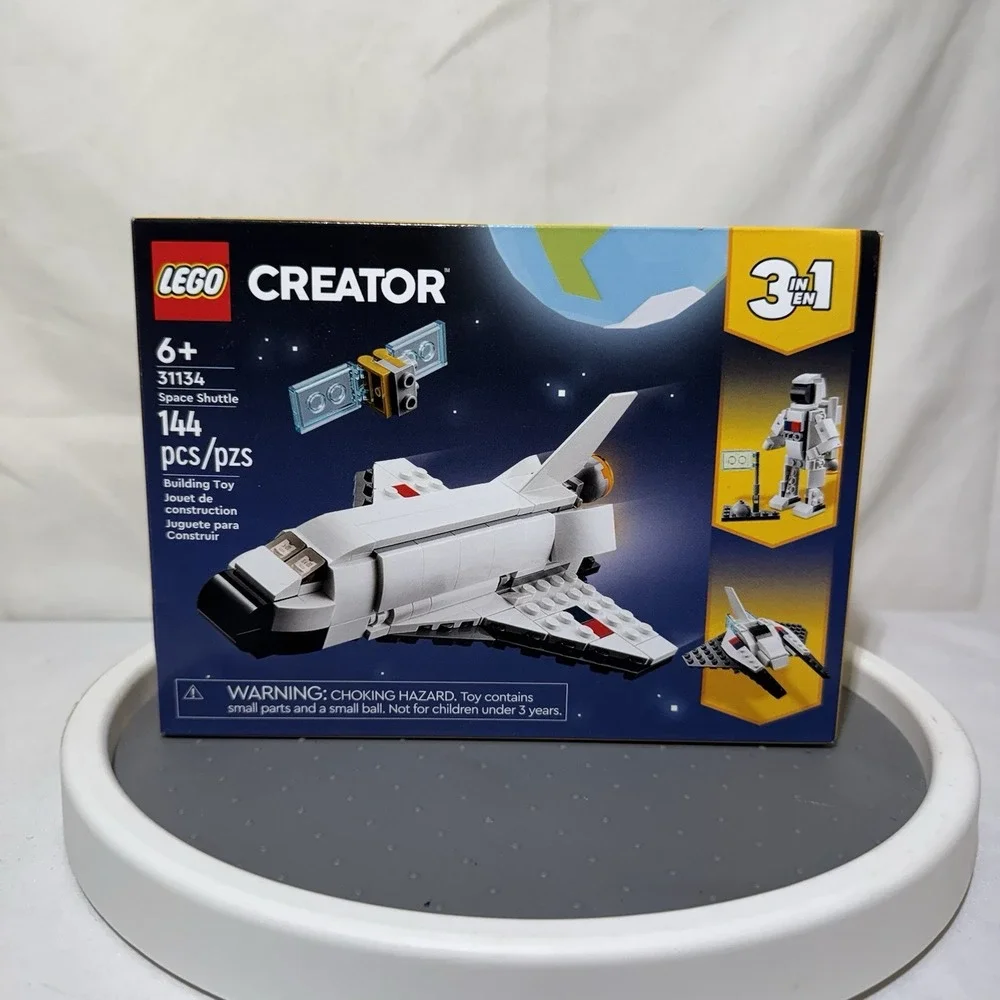 LEGO Creator 31134 Space Shuttle 3-in-1 144 Pieces Building Toy